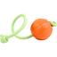 М'ячик Liker 5 Lumi на шнурі, 5 см, помаранчевий (6282) - мініатюра 1
