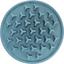 Миска-коврик для собак Trixie Pillars, для медленного кормления, d35 см, голубой (25038) - миниатюра 1