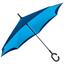 Зонт-трость Macma, с обратным складыванием, голубой (4047624) - миниатюра 1
