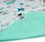 Багаторазова непромокальна пелюшка Еко Пупс Eco Cotton Звірі на лісовій галявині, 90х65 см, білий - мініатюра 2