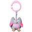 Іграшка-обіймашка BabyOno Сова, з вібрацією, рожевий (442) - мініатюра 1