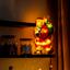 Іграшка світлодіодна підвісна MBM My Home Санта 45х24х3 см (DH-NY-74 COLOR) - мініатюра 4