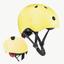 Шлем защитный детский Scoot and Ride с фонариком 51-53 см желтый (SR-190605-LEMON) - миниатюра 3