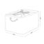 Ящик для хранения с ручками МВМ My Home XL текстильный, 340х440х250 мм, серый (TH-13 XL GRAY) - миниатюра 5