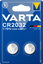 Батарейка Varta CR 2032 Bli 2 Lithium, 2 шт. (6032101402) - мініатюра 1