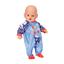 Одяг для ляльки Baby Born Святковий комбінезон синій (831090-2) - мініатюра 3
