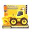 Трактор із навантажувачем Kaile Toys, жовтий (KL702-5) - мініатюра 1