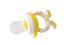 Ніблер силіконовий Baby Team, жовтий (6203 желтый) - мініатюра 3