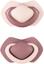 Силиконовая симметричная пустышка Canpol babies Pure Color, розовый, 0-6 мес., 2 шт. (22/644_pin) - миниатюра 1