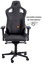 Геймерское кресло GT Racer черное с темно-серым (X-8005 Dark Gray/Black) - миниатюра 2