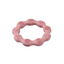 Прорізувач для зубів BabyOno Кільце, силіконовий, рожевий (825/02) - мініатюра 1