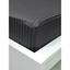 Простыня на резинке LightHouse Sateen Stripe Antracit 200х90 см черная (603708) - миниатюра 6