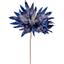 Цветок декоративный Novogod'ko Хризантема 24 см синий (973973) - миниатюра 1