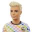 Кукла Barbie Кен Модник в клетчатой футболке (GRB90) - миниатюра 4