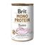 Монопротеиновый влажный корм для собак с чувствительным пищеварением Brit Mono Protein Rabbit, с кроликом, 400 г - миниатюра 1