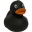 Іграшка для купання FunnyDucks Качка, чорна (1304) - мініатюра 1