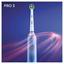 Электрическая зубная щётка Oral-B Pro 3 3000 СrossAсtion, синяя - миниатюра 4