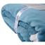 Одеяло Soho Plush hugs Silver blue флисовое, 220х200 см, голубое с белым (1226К) - миниатюра 3