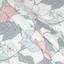 Комплект постільної білизни Home Line Весняний вечір, бязь, 215х143 см, сірий з рожевим (168342) - мініатюра 2