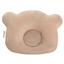 Подушка для младенцев ортопедическая Papaella Мишка, диаметр 8 см, бежевый (8-32377) - миниатюра 1