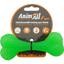 Игрушка для собак AnimAll Fun AGrizZzly Кость зеленая 12 см - миниатюра 1