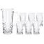 Набір для напоїв LeGlass: глечик, 1 л + склянки по 250 мл, 7 предметів (600-006) - мініатюра 1