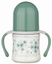 Пляшечка Baby-Nova Декор, з широким горлечком та ручками, 150 мл, зелений (3966384) - мініатюра 1