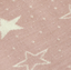 Детский плед Прованс Stars, 100х80 см, пудра с белым (12074) - миниатюра 3