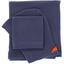 Комплект полотенец Ekobo Bambino Baby Hooded Towel and Wash Cloth Set, темно-синий, 2 шт. (68845) - миниатюра 1