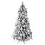 Рождественская сосна 240 см с шишками белая (675-013) - миниатюра 1