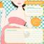 Фотоальбом EVG 20sheet Baby collage, 20 листов, украинский язык, 32х32 см, розовый (20sheet Baby collage Pink w/box) - миниатюра 5