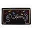 Килимок придверний IzziHome Italyan Kokardo Cat Welcome, 40x70 см, чорний (103IKKDEV1931) - мініатюра 1