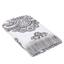 Рушник для обличчя Maisonette Lora, 100х50 см, сірий, 1 шт. (110330) - мініатюра 1