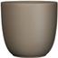 Кашпо Edelman Tusca pot round, 17 см, коричневое (144296) - миниатюра 1
