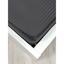 Простыня на резинке LightHouse Sateen Stripe Antracit 200х90 см черная (603708) - миниатюра 8