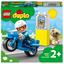 Конструктор LEGO DUPLO Полицейский мотоцикл, 5 деталей (10967) - миниатюра 1