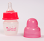 Бутылочка для кормления Lindo, с силиконовой соской, 40 мл, розовый (LI 100 роз) - миниатюра 2