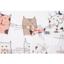 Плед Ardesto Flannel, 200х160 см, великі коти (ART0113PB) - мініатюра 2