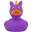 Игрушка для купания FunnyDucks Утка-единорог, фиолетова (2090) - миниатюра 2