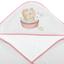 Рушник з гребінцем і щіткою Interbaby Banera, рожевий (8100230) - мініатюра 2