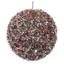 Прикраса для ялинки Shishi Куля в різнокольорових блискітках, 10 см (53772) - мініатюра 1