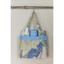 Набір рушників Прованс Блакитні квіти з сумкою, 23х20 см, 3 шт. - мініатюра 2