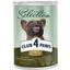 Вологий корм Club 4 Paws Premium Selection для дорослих собак, паштет з індичкою та куркою, 400 г - мініатюра 1