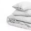 Комплект постельного белья MirSon Natural Linen Beatrice лен полуторный светло-серый (2200008247744) - миниатюра 2