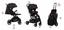 Прогулочная коляска MoMi Marvin, черный (black) (WOSP00011) - миниатюра 8