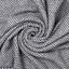Плед Love You Зіг-Заг, шерсть мериноса, 200х140 см, сірий (4241) - мініатюра 2