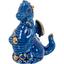 Фигурка декоративная Lefard Дракон с монетками 9 см синяя (149-469) - миниатюра 1