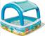 Детский надувной бассейн Bestway 140х140 см голубой с белым (21138) - миниатюра 2