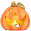 Статуэтка Yes! Fun Halloween Funny Pumpkin LED, 8 см (974186) - миниатюра 1
