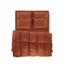 Комплект постільної білизни Penelope Catherine brick red, бавовна, полуторний (200х100+35см), коричневий (svt-2000022292795) - мініатюра 1